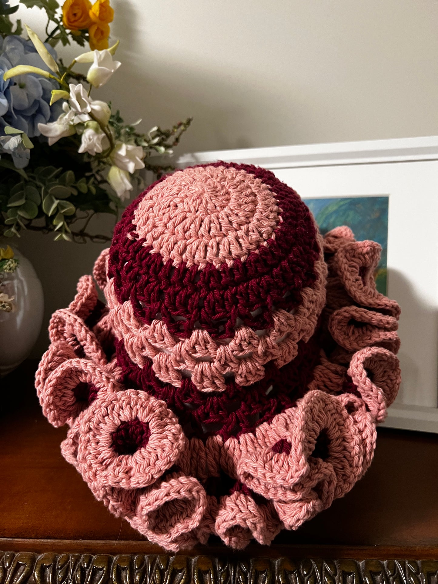 Ruffle Bucket Hat