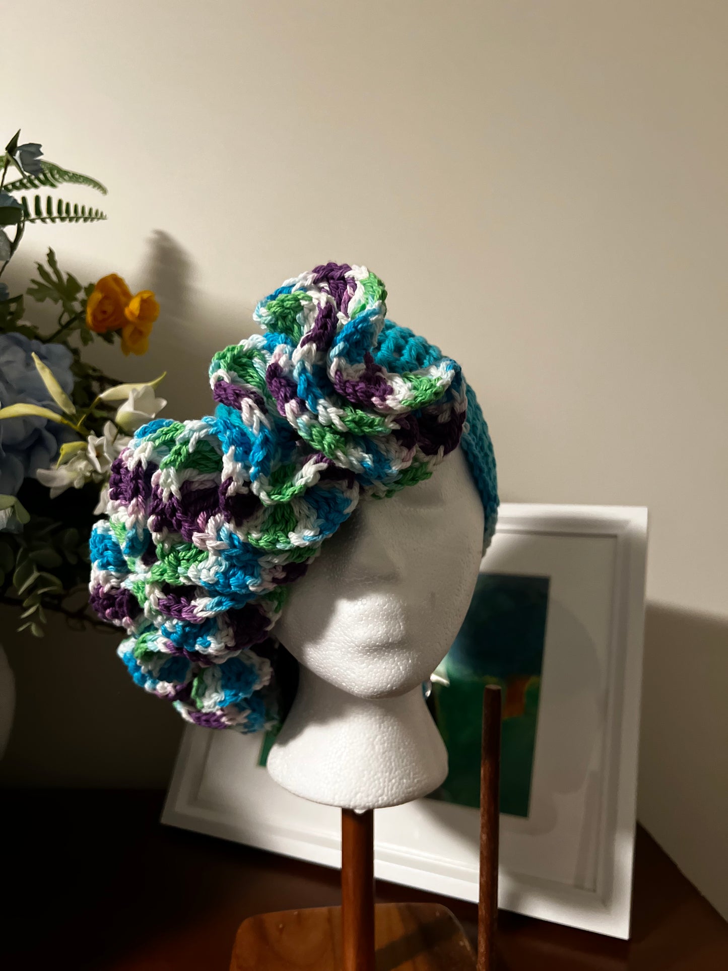 Half Ruffle Bucket Hat