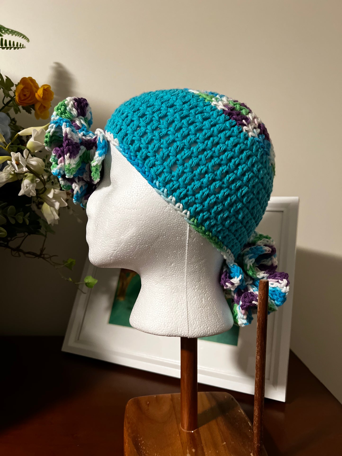 Half Ruffle Bucket Hat
