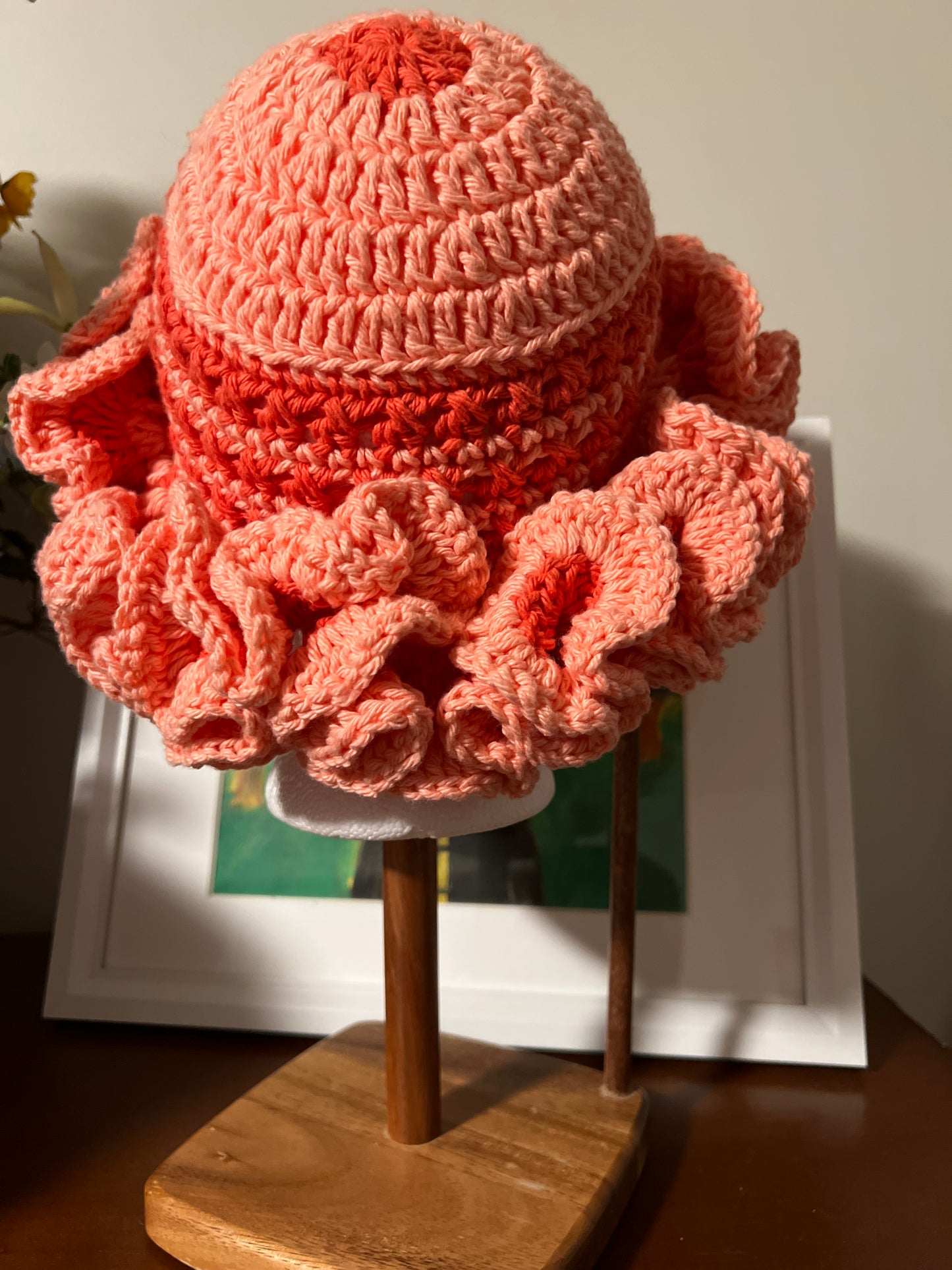Ruffle Bucket Hat